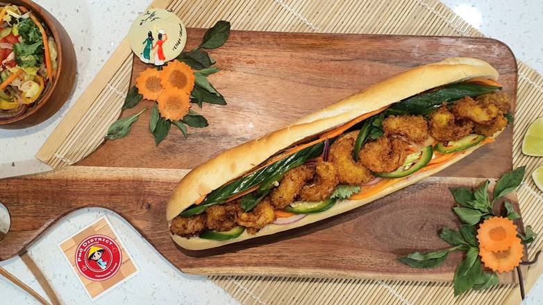 808. Banh Mi Panko Shrimp  (1ft Long) Tom Chiên Giòn / 脆皮虾
